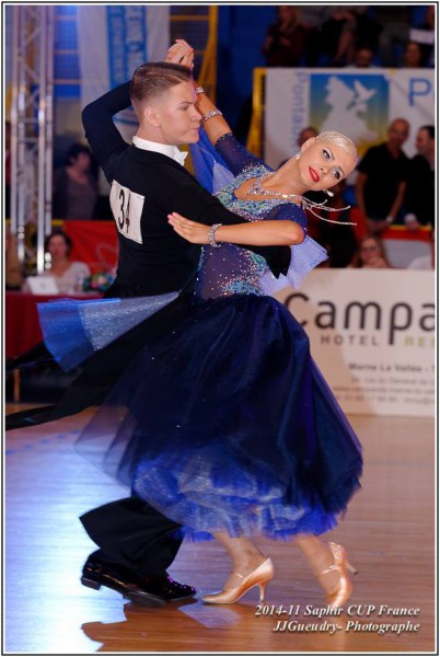 Jarek-Reelika 2014 Saphir Cup Paris 2